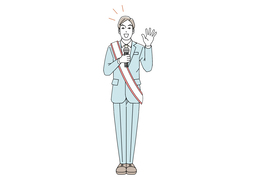 run forのイラスト